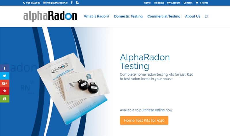 alphaRadon - home and commercial radon testers